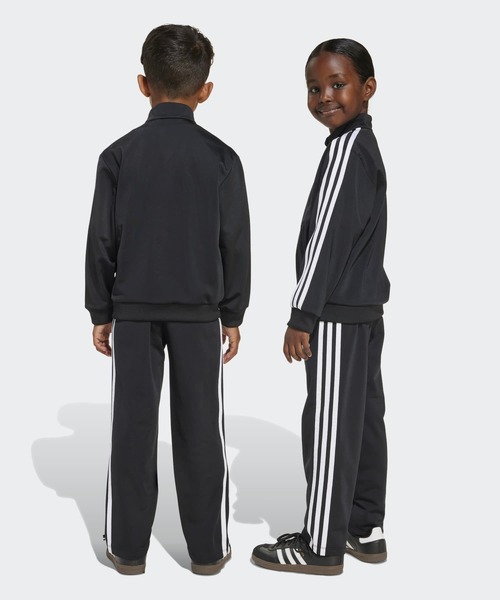 adidas(アディダス)の「ファイヤーバード トラックスーツ / アディダスオリジナルス adidas Originals(ジャージ・キッズ・ブラック・120/130/100/110)」の2枚目の写真