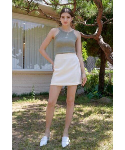 BIBYSEOB（バイバイソプ）の「エイラインミニスカートアイボリー[T42]（スカート・レディース・その他・SMALL/MEDIUM）」の6枚目の写真