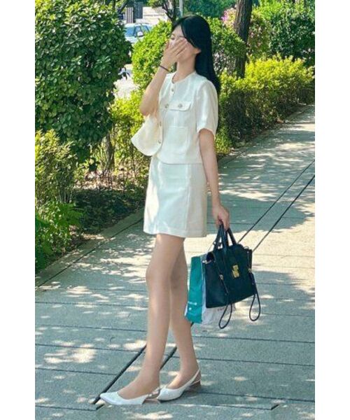 BIBYSEOB（バイバイソプ）の「エイラインミニスカートアイボリー[T42]（スカート・レディース・その他・SMALL/MEDIUM）」の10枚目の写真
