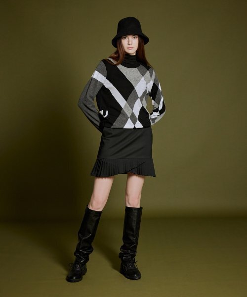 NEU GOLF(エヌイーユーゴルフ)の「GUN CLUB CHECK SKIRT - BLACK(スカート・レディース・その他・LARGE/MEDIUM/SMALL)」の16枚目の写真