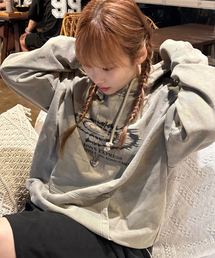 Swift Symbol Dying Hoodie Sand
