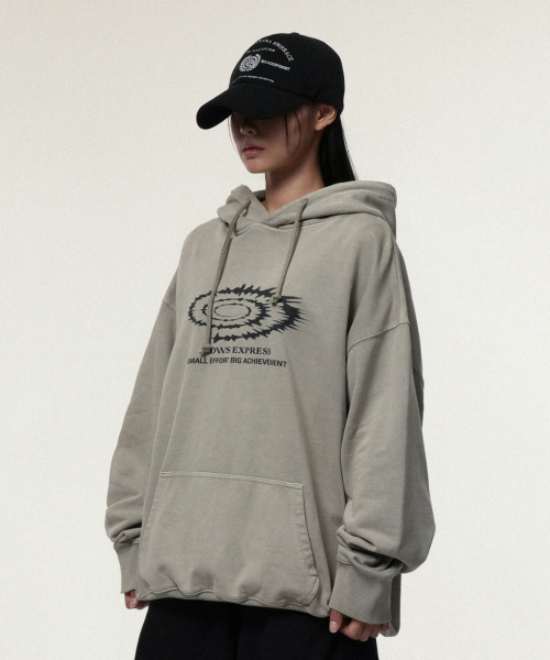 IDWS(アイドンワナセル)の「Swift Symbol Dying Hoodie Sand(パーカー・レディース・その他・0/1/2)」の3枚目の写真