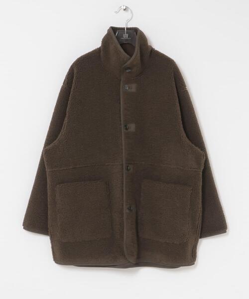 URBAN RESEARCH（アーバンリサーチ）の「ECOPELフェイクムートンリバーシブルコート（ムートンコート・レディース・ブラウン/オフホワイト/アイボリー・FREE）」の17枚目の写真