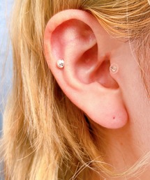 gargle（ガーグル）の「gargle ガーグル：HARU:ME シリーズ　ハルミー３　イヤリング(貼るピアス)（イヤリング）」