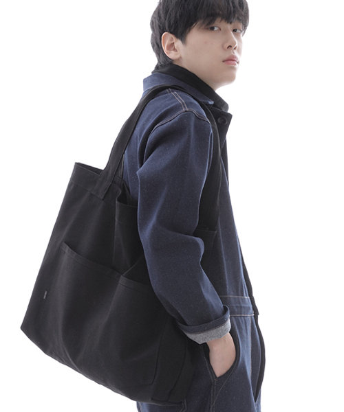 SAINTCREW(セントクルー)の「ペンタゴンポケットビッグサイズエコバッグPP-108ブラック(エコバッグ/サブバッグ・メンズ・その他・フリー)」の9枚目の写真