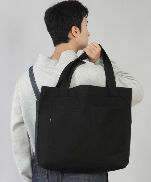 SAINTCREW(セントクルー)の「ペンタゴンポケットビッグサイズエコバッグPP-108ブラック(エコバッグ/サブバッグ・メンズ・その他・フリー)」の5枚目の写真