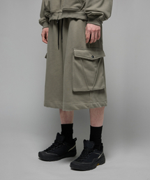 Damage cargo bermuda PT khaki grey
