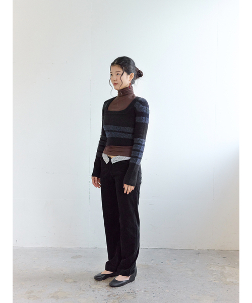 Grandmas Corduroy Pants Black