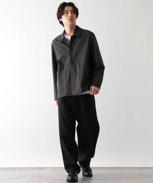 GLOBAL WORK（グローバルワーク）の「SOLOTEX(R)お手入れらくらく/シャツジャケット/636142（シャツ/ブラウス・メンズ・モカ/チャコールグレー/ネイビー・SMALL/X-LARGE/LARGE/MEDIUM）」の11枚目の写真