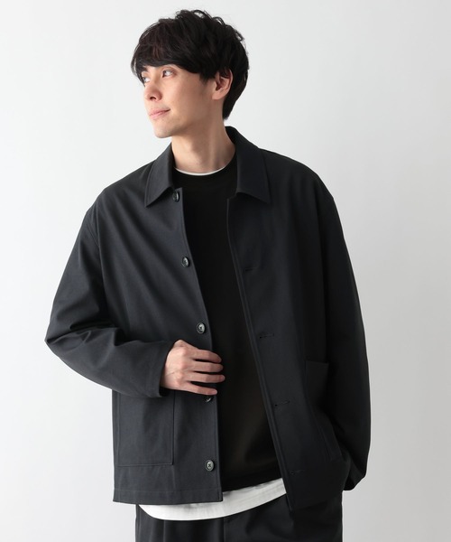 GLOBAL WORK（グローバルワーク）の「SOLOTEX(R)お手入れらくらく/シャツジャケット/636142（シャツ/ブラウス・メンズ・モカ/チャコールグレー/ネイビー・SMALL/X-LARGE/LARGE/MEDIUM）」の20枚目の写真