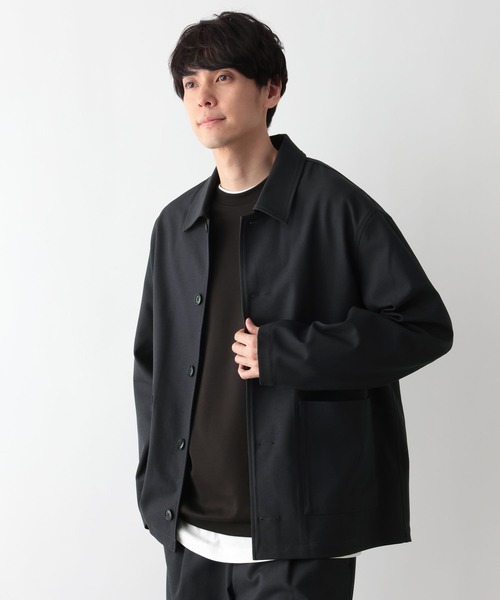 GLOBAL WORK（グローバルワーク）の「SOLOTEX(R)お手入れらくらく/シャツジャケット/636142（シャツ/ブラウス・メンズ・モカ/チャコールグレー/ネイビー・SMALL/X-LARGE/LARGE/MEDIUM）」の21枚目の写真