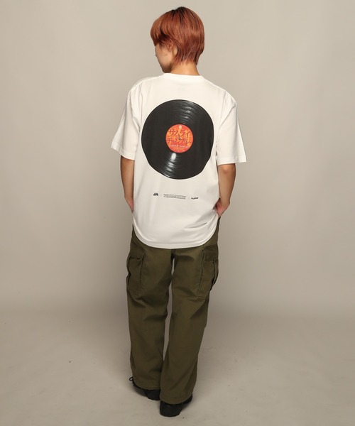 YEN TOWN MARKET(イェンタウンマーケット)の「【SAMURAI CHAMPLOO】サムライチャンプルー × ヌジャベス Vinyl Tシャツ(Tシャツ/カットソー・メンズ・ブラック/ホワイト・XL/L/M)」の5枚目の写真
