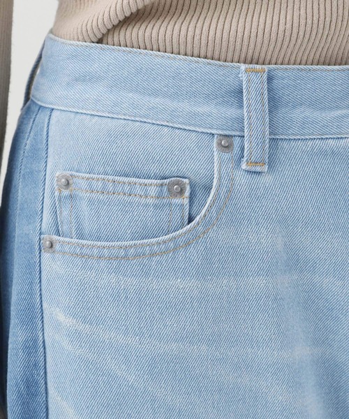 BAYFLOW（ベイフロー）の「セパレートバレルデニム（デニムパンツ・レディース・ブラック/ライトブルー・X-SMALL/SMALL/MEDIUM/LARGE）」の13枚目の写真