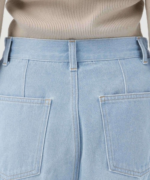 BAYFLOW（ベイフロー）の「セパレートバレルデニム（デニムパンツ・レディース・ブラック/ライトブルー・X-SMALL/SMALL/MEDIUM/LARGE）」の16枚目の写真