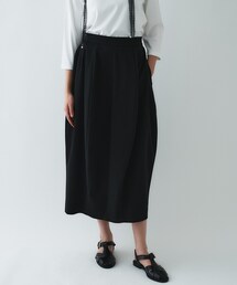 cloenc | 【セットアップ／オケージョン／マシンウォッシュ】コクーンツイルスカート(スカート)