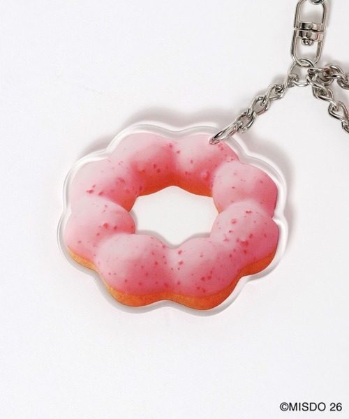 LEPSIM（レプシィム）の「【Mister Donut】ドーナツチャーム　627327（キーホルダー・レディース・ベージュ/ピンク/ブラウン・ONE SIZE）」の11枚目の写真