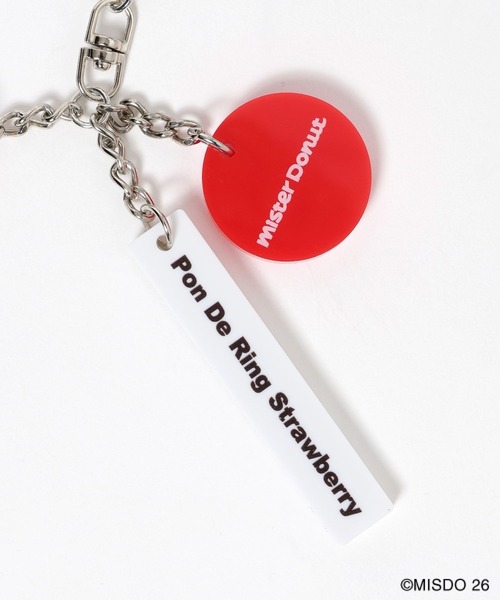 LEPSIM（レプシィム）の「【Mister Donut】ドーナツチャーム　627327（キーホルダー・レディース・ベージュ/ピンク/ブラウン・ONE SIZE）」の12枚目の写真
