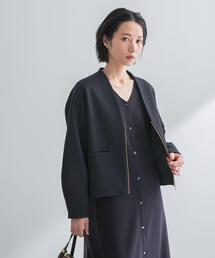 URBAN RESEARCH ROSSO WOMEN | ストレッチジョーゼットブルゾン(ブルゾン)