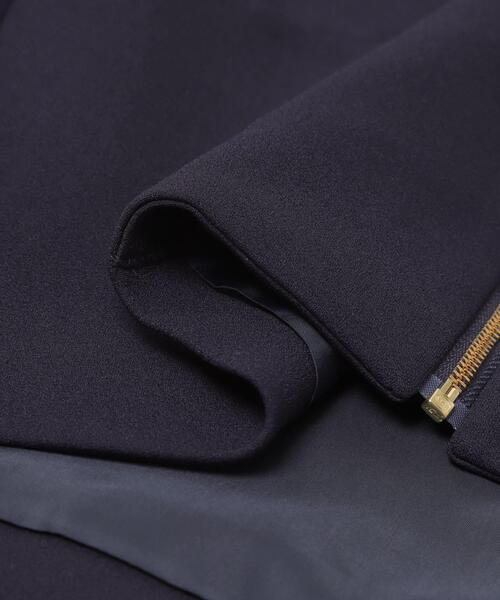 URBAN RESEARCH ROSSO WOMEN（アーバンリサーチ　ロッソ）の「ストレッチジョーゼットブルゾン（ブルゾン・レディース・グレー系その他/ネイビー・FREE）」の10枚目の写真