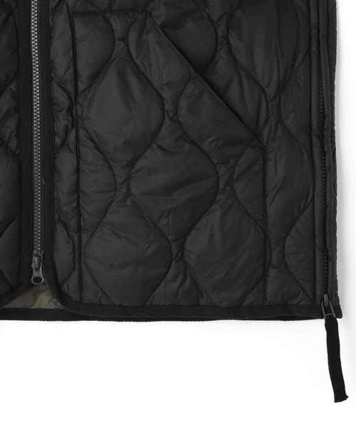 TAION(タイオン)の「TAION/タイオン/NEC W-ZIP DOWN VEST(ダウンベスト・レディース・ブラック/その他10/ホワイト系2・M/S/L)」の10枚目の写真