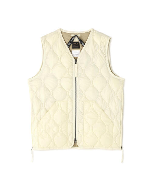 TAION(タイオン)の「TAION/タイオン/NEC W-ZIP DOWN VEST(ダウンベスト・レディース・ブラック/その他10/ホワイト系2・M/S/L)」の17枚目の写真