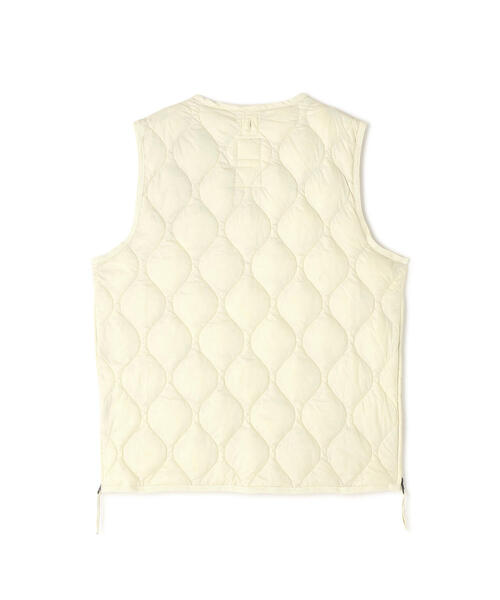 TAION(タイオン)の「TAION/タイオン/NEC W-ZIP DOWN VEST(ダウンベスト・レディース・ブラック/その他10/ホワイト系2・M/S/L)」の5枚目の写真