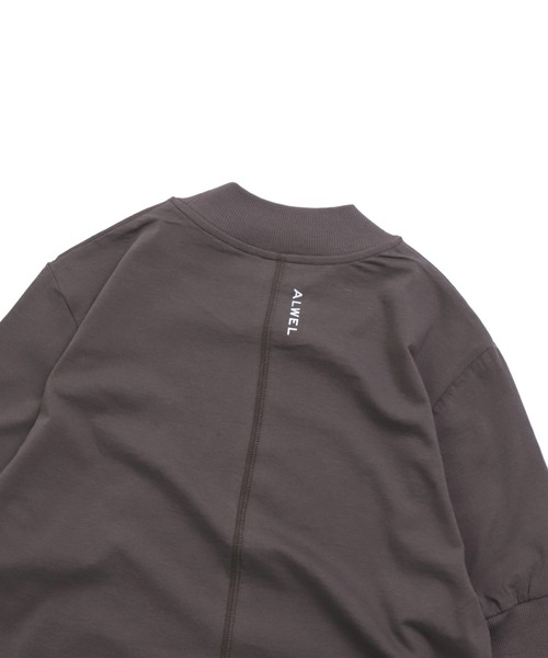 ALWEL（オルウエル）の「[ALWEL] MOCK NECK TEE（Tシャツ/カットソー・レディース・ブラウン/ブラック・M）」の22枚目の写真