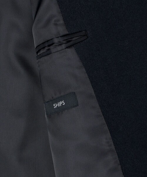 SHIPS: Super 140's MELTON CAR COAT（ステンカラーコート）｜SHIPS