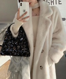 2WAYチェーンショルダー　ハンドバッグ/クラッチバッグ 結婚式 入学式 卒業式 成人式 パーティー セレモニー