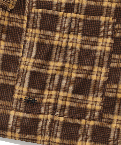 NICE GHOST CLUB(ナイスゴーストクラブ)の「CHECK PARACHUTE CARGO SHORTS_BROWN(NG2ESUPA60A)(その他パンツ・レディース・ブラウン・L/M)」の5枚目の写真