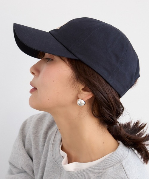 BARNYARDSTORM(バンヤードストーム)の「BARNYARDSTORM / B.ロゴ刺繍CAP(キャップ・レディース・ベージュ/ネイビー・FREE)」の19枚目の写真
