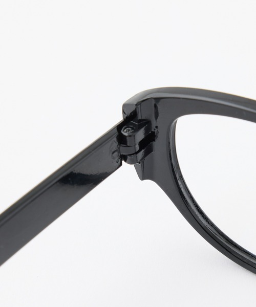 one after another NICE CLAUP(ワンアフターアナザーナイスクラップ)の「チャーム付き眼鏡/レンズなし(メガネ・レディース・ブラック・FREE)」の6枚目の写真