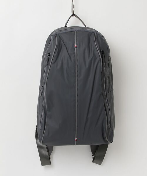 FUNALIVE(ファンアライブ)の「ABETTOR デザインパイピング仕様大容量DAY BAG(バックパック/リュック・メンズ・ブラック/グレー・FREE)」の2枚目の写真