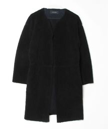 ブランド古着】JEANASIS|ジーナシスのノーカラーコート古着通販 ブランド古着】JEANASIS|ジーナシスのノーカラーコート古着通販