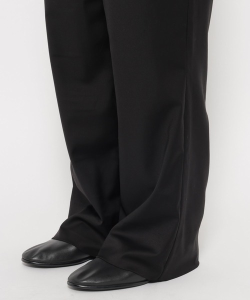 LURAKU（ルラク）の「【LURAKU】one tuck flare slacks / 1タックフレアスラックス（スラックス・メンズ・グレー/ブラック・SMALL/MEDIUM/LARGE）」の21枚目の写真