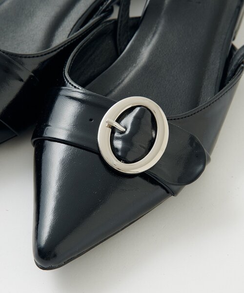 Kastane（カスタネ）の「ラインベルトパンプス（パンプス・レディース・ブラック/アイボリー/ベージュ・36/37/38）」の12枚目の写真