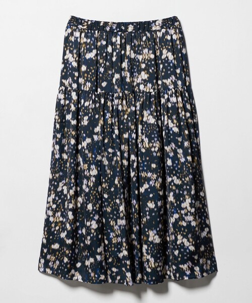 UNITED ARROWS（ユナイテッドアローズ）の「サテン フラワープリント スカート ‐ウォッシャブル‐（スカート・レディース・その他7/その他3・36/38）」の5枚目の写真