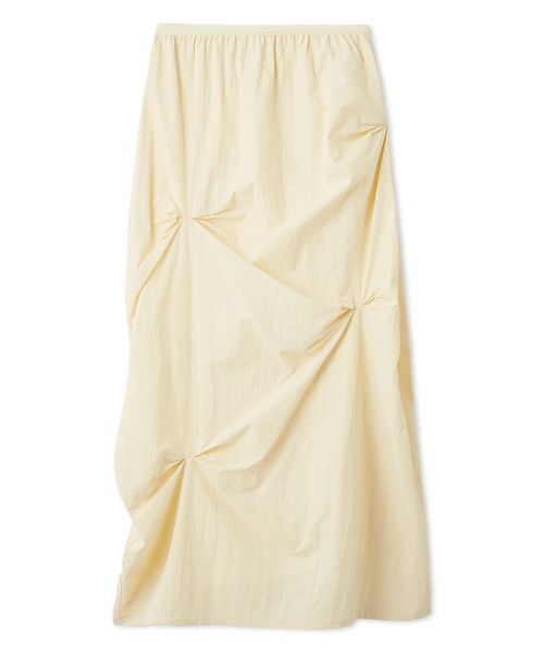 emmi（エミ）の「タックフォルムスカート/撥水（スカート・レディース・ブルー/ブラック/アイボリー・1/0）」の11枚目の写真