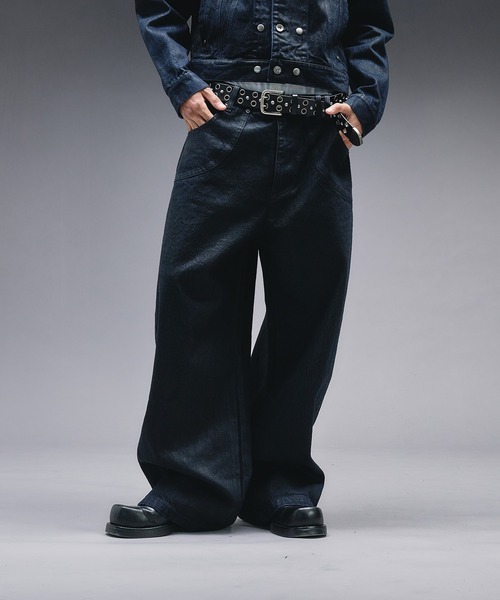 00s GAP wax コーティング Skinnyデニムopium風swag 14oz Wax Coated Curve Denim / 14オンスワックスコーティングカーブ