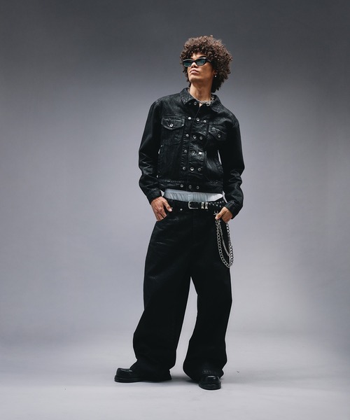 14oz Wax Coated Curve Denim / 14オンスワックスコーティングカーブ