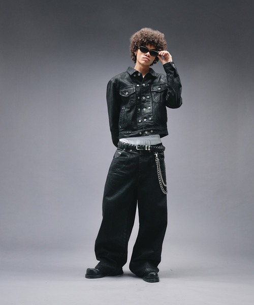 14oz Wax Coated Curve Denim / 14オンスワックスコーティングカーブ