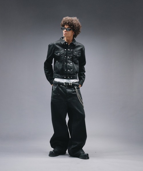 14oz Wax Coated Curve Denim / 14オンスワックスコーティングカーブ