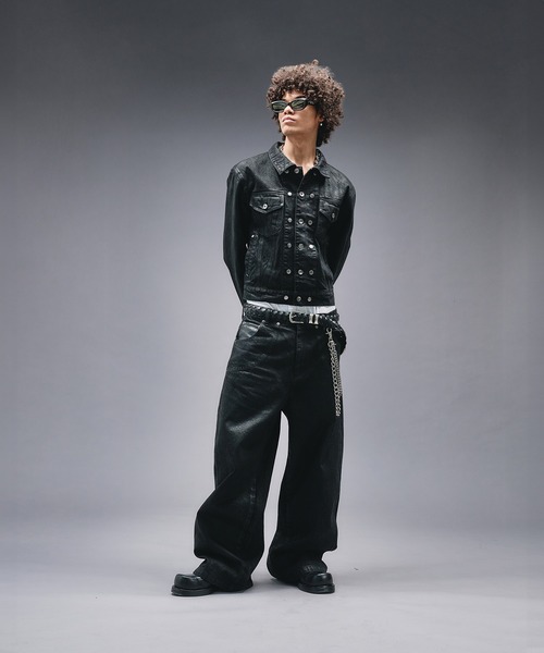 14oz Wax Coated Curve Denim / 14オンスワックスコーティングカーブ