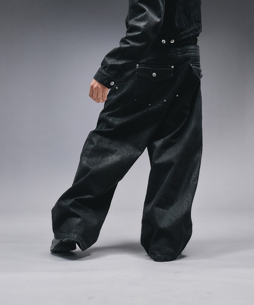 14oz Wax Coated Curve Denim / 14オンスワックスコーティングカーブ