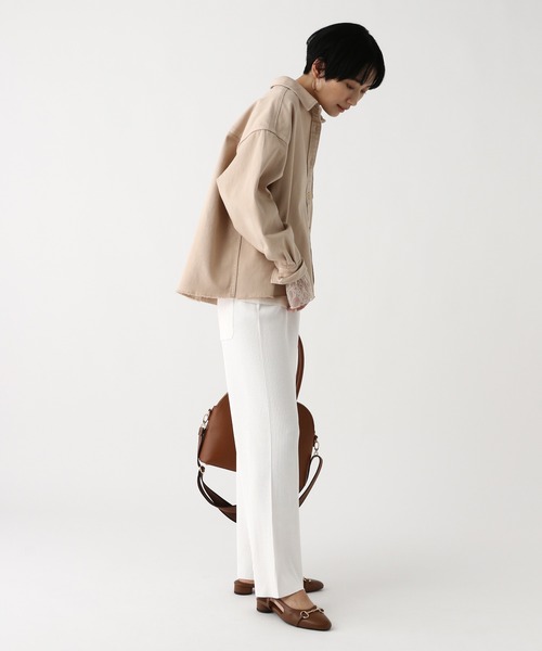 Elura(エルーラ)の「サラサラタッチニットパンツ/643257(その他パンツ・レディース・ブラウン/ホワイト/ブラック・FREE)」の22枚目の写真