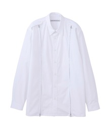 JOHN LAWRENCE SULLIVAN | BROADCLOTH ZIPPED SHIRT(シャツ/ブラウス)