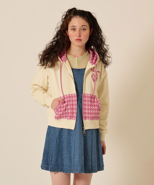 TINA：JOJUN（ティーナジョジュン）の「デニム プリーツ ジャンスカ TINA：JOJUN（ジャンパースカート・レディース・インディゴブルー/ブルー・M）」の8枚目の写真