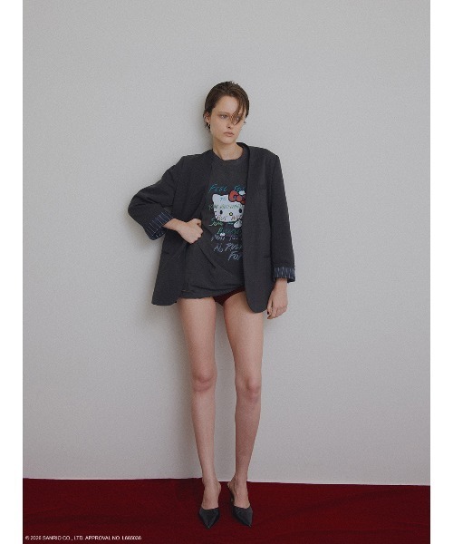 HELLO KITTY×Ameri DAMAGE LONG TEE HELLO KITTY×Ameri DAMAGE LONG TEE