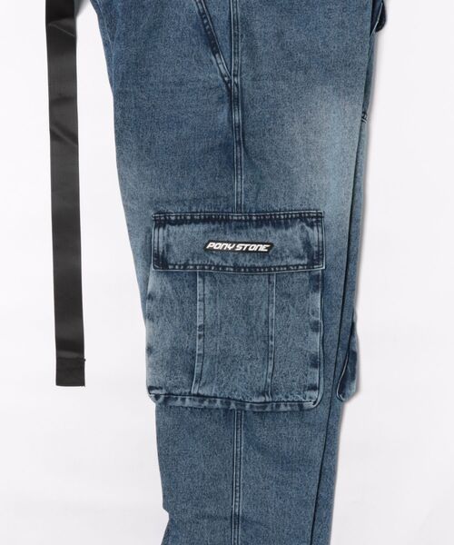L.H.P(エルエイチピー)の「PONY STONE/ポニーストーン/KEVIN(デニムパンツ・レディース・ブルー・F)」の6枚目の写真
