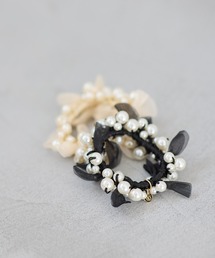 VIS | パールリボンヘアゴム(ヘアゴム)